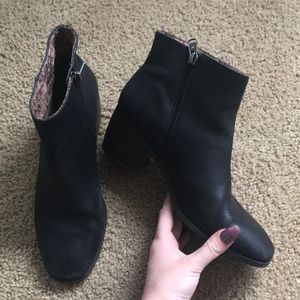 Lucky Brand black booties